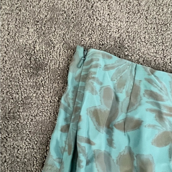 Armani Exchange Asymmetrical Flounced Hem Silk Skirt - Picture 4 of 4